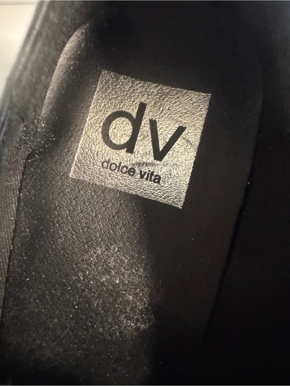 Dolce Vita Black Platform Lug Penny Loafers - Picture 6 of 8